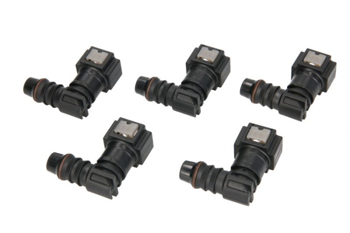 Cuplaj furtun combustibil (unghi, diametru: 7,89mm, ID 10; 10mm x 12,5mm, pret pentru 5 buc.) [2]