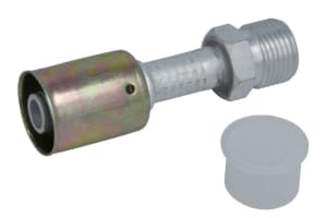 Cuplaj nr 10, 7/8 14UNF, aluminiu, 180° [1]