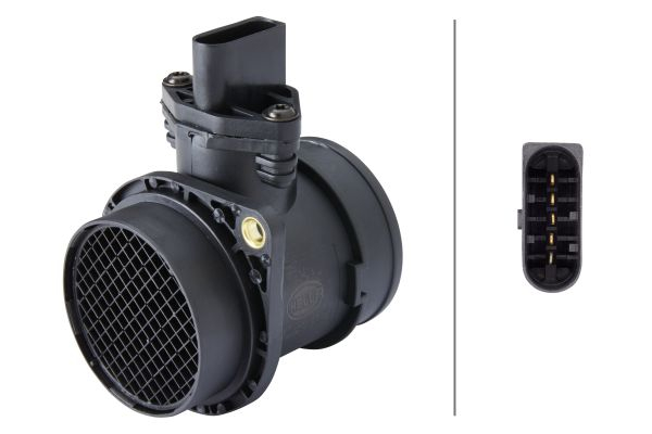 Debitmetru aer potrivit AUDI A3, A4 B5, A4 B6, A6 C5, TT; BMW Seria 3 (E46); SEAT ALHAMBRA, IBIZA III, LEON, TOLEDO II; SKODA FABIA I, FABIA I PRAKTIK, OCTAVIA I; VW BORA 1.4D-2.0 01.9 (5 pini, modul) [2]