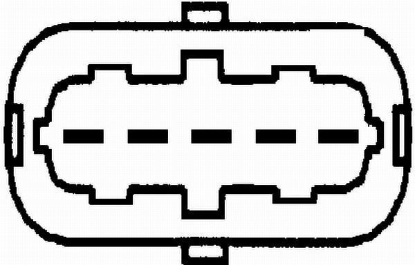 Debitmetru aer (5 pini, modul) potrivit VOLVO S80 I; ALFA ROMEO 147, 156; FIAT MAREA, MULTIPLA, PALIO, STILO, STRADA; NISSAN TERRANO II 1.9D-2.7D 05.96-