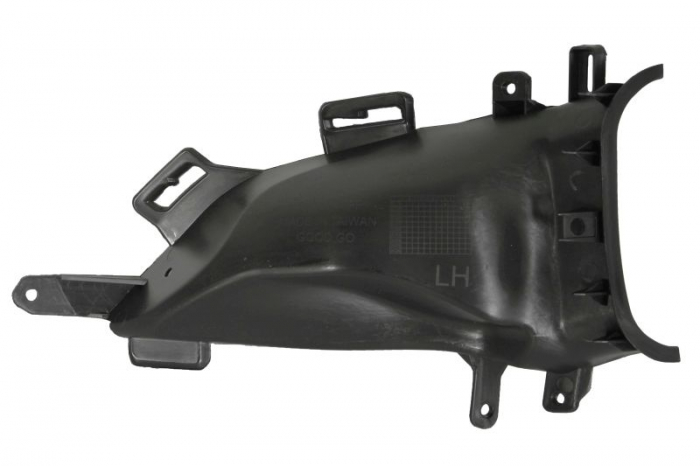 Deflector aer bara fata stanga model ss, plastic, negru potrivit chevrolet camaro dupa 2011