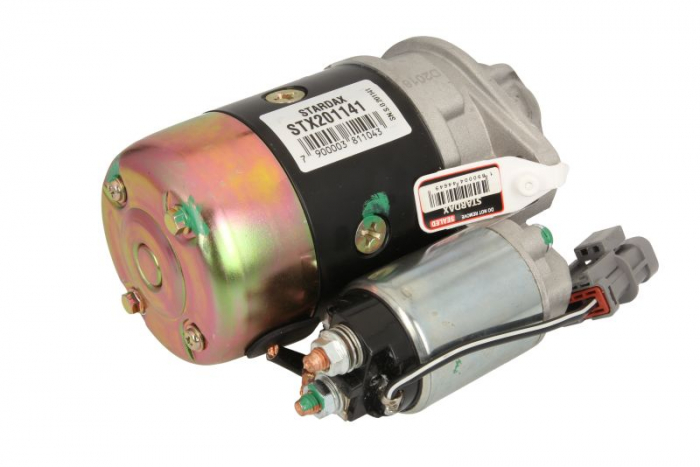 Demaror (12V, 0,8kW) potrivit MITSUBISHI L200, L400; NISSAN LAUREL, URVAN, VANETTE 1.5/2.0/2.4 01.81-10.02 [2]