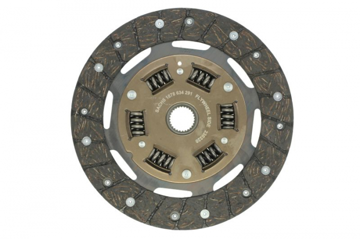 Disc ambreiaj (190mm) full profile potrivit SEAT CORDOBA, IBIZA III, IBIZA IV, IBIZA IV SC, IBIZA IV ST; SKODA FABIA I, FABIA I PRAKTIK, FABIA II, ROOMSTER, ROOMSTER PRAKTIK 1.2/1.2LPG 07.01-05.15 [2]