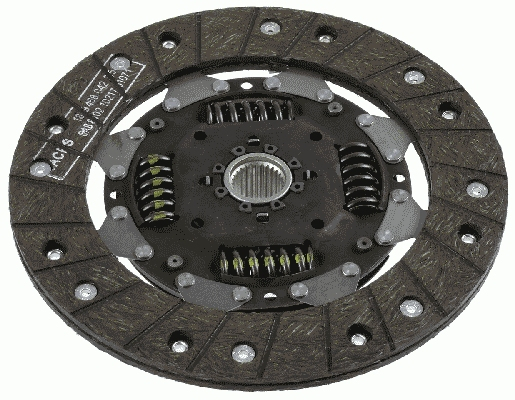 Disc ambreiaj (210mm) profil complet potrivit AUDI A3; SEAT CORDOBA, CORDOBA VARIO, IBIZA II, INCA, LEON, TOLEDO I, TOLEDO II; SKODA OCTAVIA I; VW BORA, BORA I, CADDY II 1.6-2.0 10.85-12.10 [4]