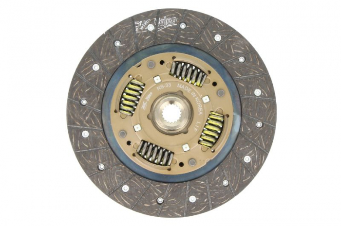 Disc ambreiaj (215mm) potrivit NISSAN 100NX, ALMERA I, BLUEBIRD, PRIMERA, SUNNY III 1.6 1.8 2.0 03.86-10.08