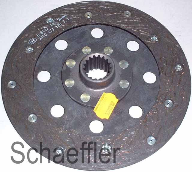 Disc ambreiaj (225mm) profil complet potrivit DEUTZ FAHR D F3L812 F3L912