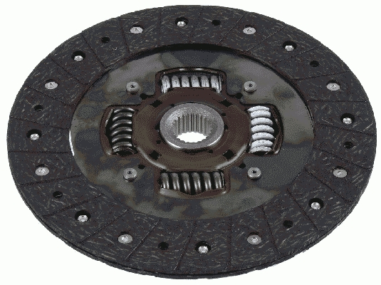 Disc ambreiaj (225mm) profil complet potrivit SUBARU FORESTER, IMPREZA, LEGACY I, LEGACY II, LEONE III, XT 1.6-2.2 11.84-03.12 [2]