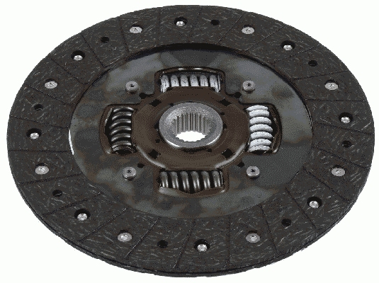 Disc ambreiaj (225mm) profil complet potrivit SUBARU FORESTER, IMPREZA, LEGACY I, LEGACY II, LEONE III, XT 1.6-2.2 11.84-03.12 [4]