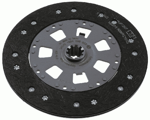 Disc ambreiaj (240mm) profil complet potrivit BMW 3 (E36), 5 (E34), Z3 (E36) 3.0/3.2/3.8 01.92-06.03 [2]