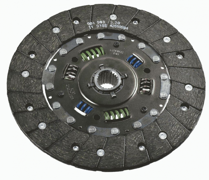 Disc ambreiaj (240mm) profil complet potrivit FORD TRANSIT; LDV CONVOY 2.5D 12.85-04.09 [4]