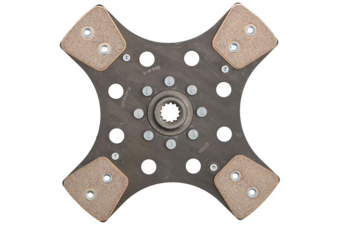 Disc ambreiaj (280mm) nou potrivit URSUS 8000, C; CARRARO AGRIPLUS; CASE IH 2000; CLAAS ELIOS, NECTIS, NEXOS; DEXHEIMER 500; FARMER F; JOHN DEERE 5000; RENAULT DIONIS 1103D-33-FACE0354A