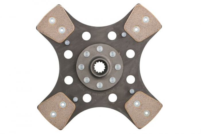 Disc ambreiaj (280mm) nou potrivit URSUS 8000, C; CARRARO AGRIPLUS; CASE IH 2000; CLAAS ELIOS, NECTIS, NEXOS; DEXHEIMER 500; FARMER F; JOHN DEERE 5000; RENAULT DIONIS 1103D-33-FACE0354A [2]