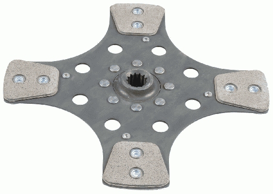 Disc ambreiaj (280mm) nou potrivit URSUS 8000, C; CARRARO AGRIPLUS; CASE IH 2000; CLAAS ELIOS, NECTIS, NEXOS; DEXHEIMER 500; FARMER F; JOHN DEERE 5000; RENAULT DIONIS 1103D-33-FACE0354A [4]