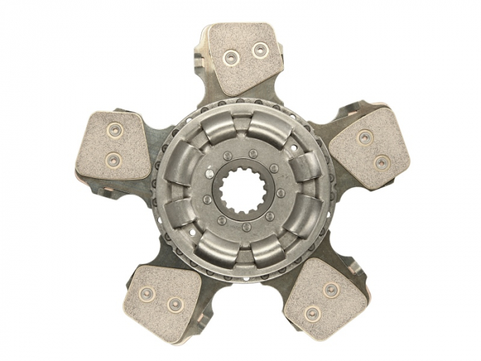 Disc ambreiaj (280mm) potrivit AGRIFULL 46, 66, DERBY, GRISO, JOLLY, RODEO, TORNADO, TOSELLI; CASE IH FARMALL, JX, VJ; FIAT 400, 500, 5000, 55-XX, 600, 6000, 60-XX, 62-XX, 65-XX 1054SU-F5C [2]