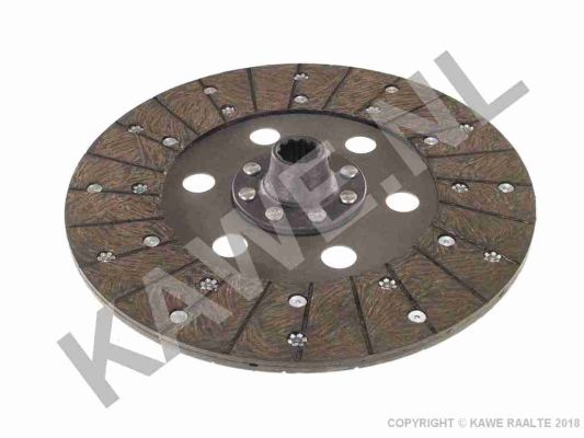 Disc ambreiaj (280mm) profil complet potrivit AGRIFULL 46, 66, 8000, DERBY, GRISO, JOLLY, MK II, RODEO, TORNADO, TOSELLI; CASE IH AVJ, FARMALL, JX, VJ; FIAT 400, 4000, 500 1054SU-F5C [3]