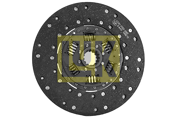 Disc ambreiaj (280mm) profil complet potrivit AGRIFULL 46, 66, 8000, DERBY, GRISO, JOLLY, MK II, RODEO, TORNADO, TOSELLI; CASE IH AVJ, FARMALL, JX, VJ; FIAT 400, 500 1004-40-T3.1524 [4]