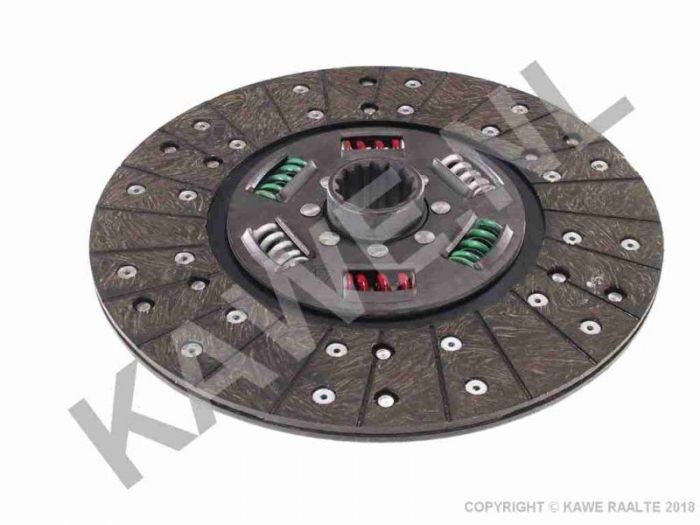 Disc ambreiaj (280mm) profil complet potrivit AGRIFULL 46, 66, 8000, DERBY, GRISO, JOLLY, MK II, RODEO, TORNADO, TOSELLI; CASE IH AVJ, FARMALL, JX, VJ; FIAT 400, 500 1004-40-T3.1524