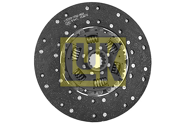 Disc ambreiaj (280mm) profil complet potrivit AGRIFULL 46, 66, 8000, DERBY, GRISO, JOLLY, MK II, RODEO, TORNADO, TOSELLI; CASE IH AVJ, FARMALL, JX, VJ; FIAT 400, 500 1004-40-T3.1524 [3]