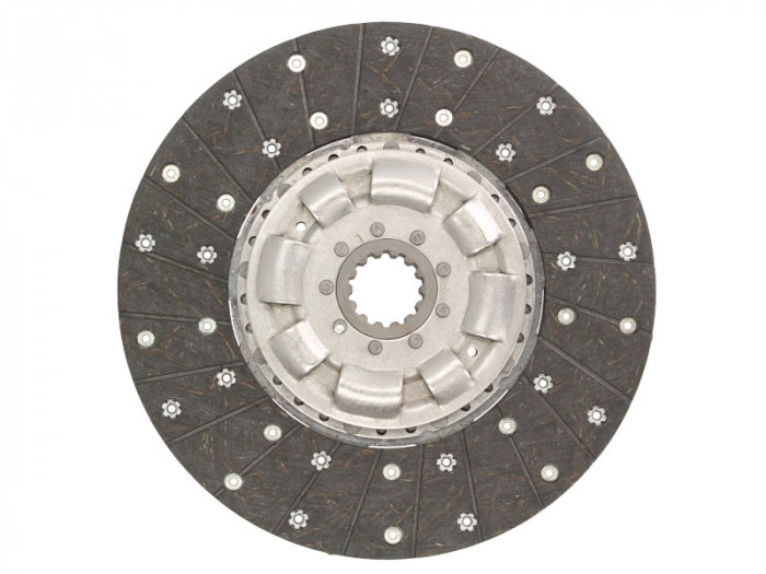 Disc ambreiaj (280mm) profil complet potrivit AGRIFULL 46, 66, 8000, DERBY, GRISO, JOLLY, MK II, RODEO, TORNADO, TOSELLI; CASE IH AVJ, FARMALL, JX, VJ; FIAT 400, 500, 5000 1054SU-F5C [2]