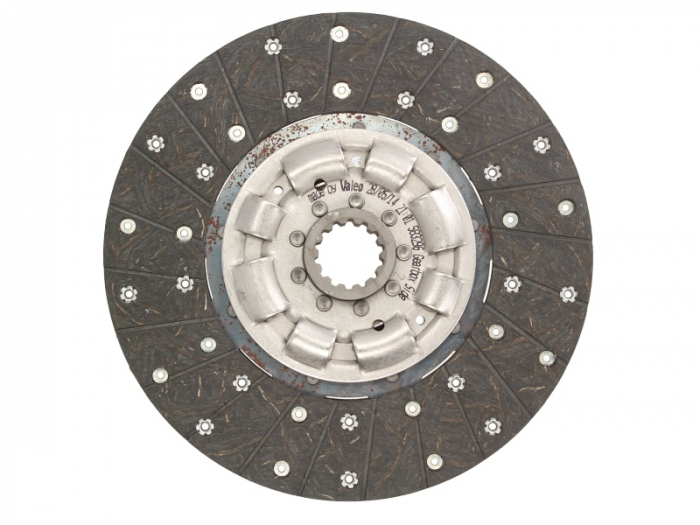Disc ambreiaj (280mm) profil complet potrivit AGRIFULL 46, 66, 8000, DERBY, GRISO, JOLLY, MK II, RODEO, TORNADO, TOSELLI; CASE IH AVJ, FARMALL, JX, VJ; FIAT 400, 500, 5000 1054SU-F5C