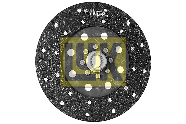 Disc ambreiaj (280mm) profil complet potrivit DEUTZ FAHR AGROCOMPACT, AGROXTRA, D, DX F3L912-F4L913 [4]