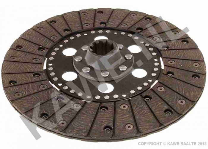 Disc ambreiaj (280mm) profil complet potrivit FORDSON MAJOR, POWER MAJOR, SUPER MAJOR; MARSHALL NUFFIELD; MASSEY FERGUSON 500, 600; NEW HOLLAND 1000, 4000, 5000 220 A4.318 A6.372