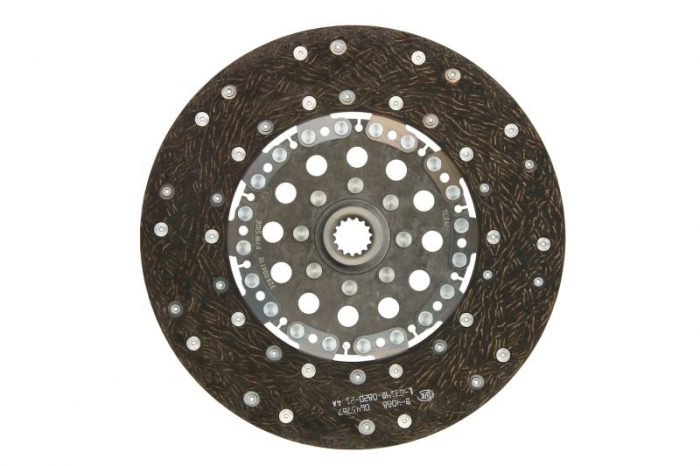 Disc ambreiaj (280mm) profil complet potrivit JOHN DEERE 1000, 2000, 800, 900 3164D-4239D 01.58-12.86