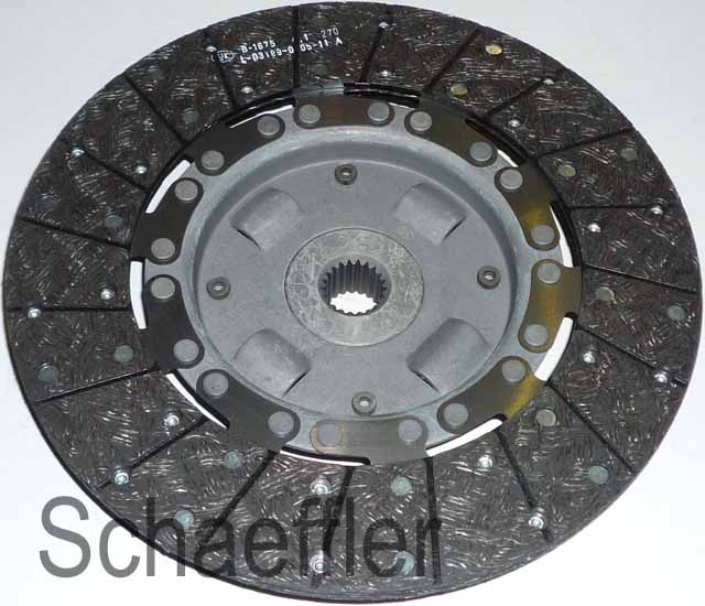 Disc ambreiaj (300mm) profil complet potrivit MASSEY FERGUSON 300, 4000 4.248-AT4.236