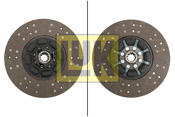 Disc ambreiaj (310mm) potrivit MERCEDES LK LN2, NG, O 402 01.84-12.98
