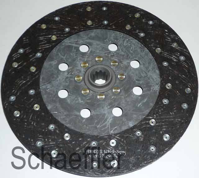 Disc ambreiaj (310mm) profil complet potrivit CASE IH FARMALL, JX, JXU; FORD 4000; GUTBROD 1000; HOLDER E; LANDINI 60, 6000, 70, 7000, 80, 8000, 9000, ADVANTAGE 1004-40-T4.236 [4]