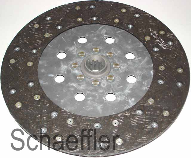 Disc ambreiaj (310mm) profil complet potrivit CASE IH FARMALL, JX, JXU; FORD 4000; GUTBROD 1000; HOLDER E; LANDINI 60, 6000, 70, 7000, 80, 8000, 9000, ADVANTAGE 1004-40-T4.236 [3]