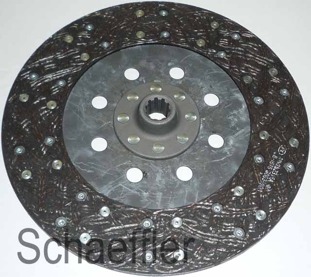 Disc ambreiaj (310mm) profil complet potrivit CASE IH FARMALL, JX, JXU; FORD 4000; GUTBROD 1000; HOLDER E; LANDINI 60, 6000, 70, 7000, 80, 8000, 9000, ADVANTAGE 1004-40-T4.236 [2]