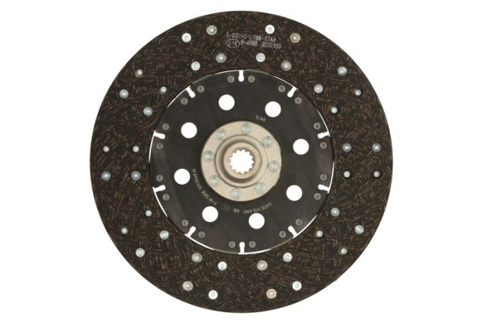 Disc ambreiaj (310mm) profil complet potrivit CLAAS AXOS, CELTIS; JOHN DEERE 3000; RENAULT CERES, CERGOS, ERGOS 1104D-44TA-4045TRT72
