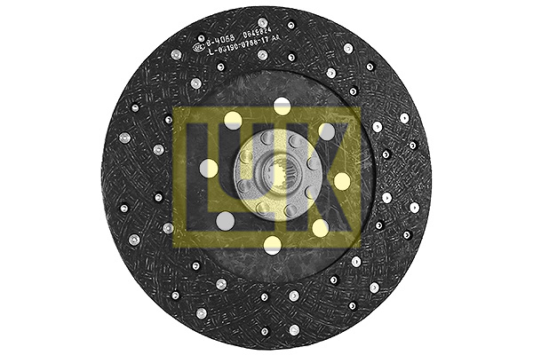 Disc ambreiaj (310mm) profil complet potrivit JOHN DEERE 3000; RENAULT 700, 800, CERES, ERGOS, XX-12, XX-14, XX-32, XX-34 4.248-F4L913 [3]
