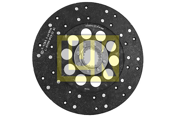 Disc ambreiaj (310mm) profil complet potrivit RENAULT 100, 700, 800, 900, TEMIS, XX-12, XX-14, XX-52, XX-54 D226-4/D227-6/TD226-4 [4]