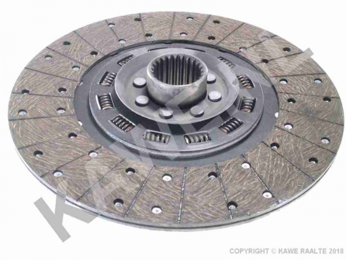 Disc ambreiaj (327mm) profil complet potrivit HUERLIMANN H; SAME JAGUAR, LEOPARD, PANTHER 105.4PT 105.5P
