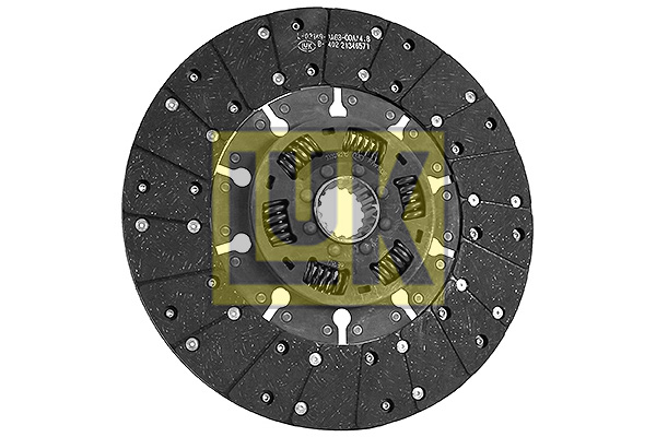 Disc ambreiaj (327mm) profil complet potrivit JOHN DEERE 3000; RENAULT CERES 4045D/4045DRT51 [4]