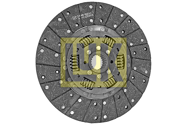 Disc ambreiaj (327mm) profil complet potrivit VALMET 600, 700, 800, 900, MEGA, MEZZO; VALTRA N 311DS-TD60C [4]
