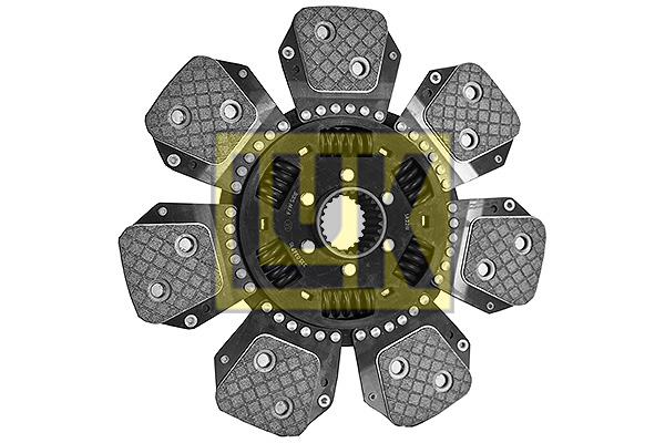 Disc ambreiaj (350mm; 7) potrivit DEUTZ FAHR AGROTRAC; HUERLIMANN XT; LAMBORGHINI R; SAME LASER 1000.6WTI/105.6PA [4]