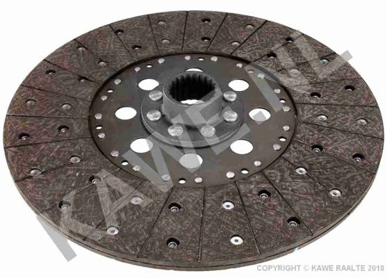 Disc ambreiaj (350mm) profil complet potrivit FENDT 600 D226-6/TD226-6/TD226B-6 1976-1993 [3]