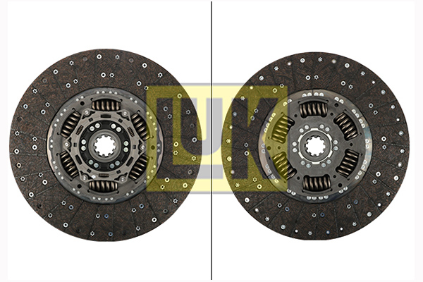 Disc ambreiaj (395mm) potrivit DAF LF 55; MAN TGL I, TGL II D0834LFL40-GR184S1 01.04-