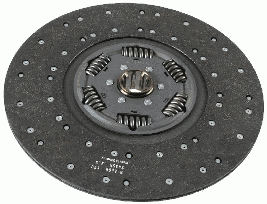 Disc ambreiaj (395mm) potrivit RVI C, D, MIDLUM, PREMIUM, PREMIUM 2; VOLVO FE, FE II, FL II, FL III; IRISBUS CROSSWAY, RECREO D7E240-MIDR06.02.26W/4 04.96- [3]