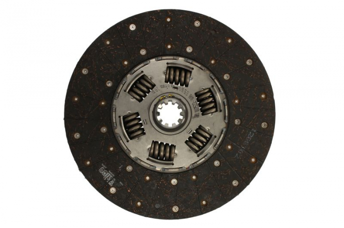 Disc ambreiaj (430mm) potrivit DAF 75 CF, 85 CF, 95 XF, CF, CF 65, CF 75, CF 85, XF 105, XF 106, XF 95; VOLVO 8500, 9700, 9900, B12, F12, FH12, FL, FL12, FM10, FM12, FM7 CE136C-XF355M 01.88-