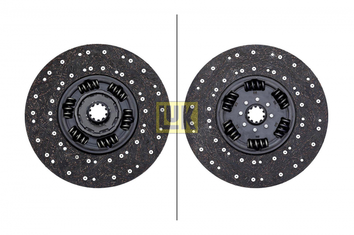 Disc ambreiaj (430mm) potrivit IVECO P/PA, STRALIS I, STRALIS II; MAN E2000, F2000, F90, F90 UNTERFLUR, HOCL, LION´S CITY, LION´S COACH, LION´S REGIO 8210.42.210-XE315C 01.76- [4]