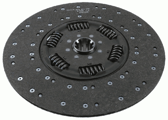 Disc ambreiaj (430mm) potrivit IVECO potrivit MAN F2000, F90, F90 UNTERFLUR, HOCL, LION  S COACH, LION  S STAR, UL; MERCEDES CONECTO (O 345), O 404 D0836LOH40-OM906.960 02.90-