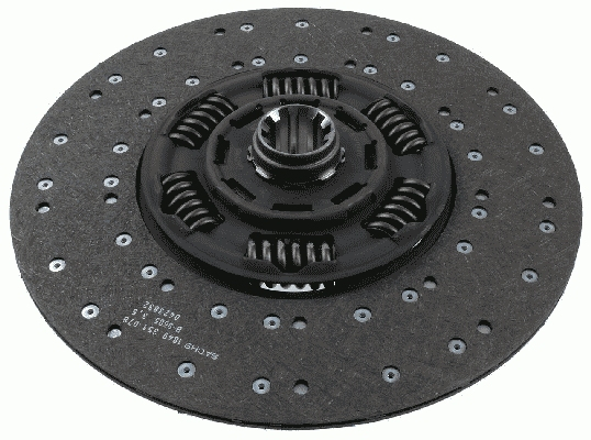 Disc ambreiaj (430mm) potrivit IVECO potrivit MAN F2000, F90, F90 UNTERFLUR, HOCL, LION´S COACH, LION´S STAR, ÜL; MERCEDES CONECTO (O 345), O 404 D0836LOH40-OM906.960 02.90- [2]