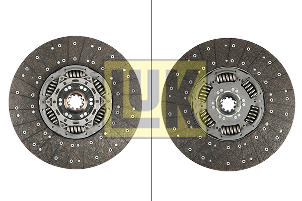 Disc ambreiaj (430mm) potrivit MAN F2000, F90, F90 UNTERFLUR, HOCL, LION´S CITY, LION´S COACH, LION´S STAR, NM, NÜ, SL II, SÜ, TGM I, TGS I, TGX I, ÜL 33CTA-OM926.996 09.87- [3]