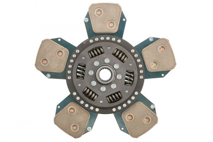 Disc ambreiaj ceramic (330mm) potrivit LANDINI 9550; MASSEY FERGUSON 1004 T, 30, 375, 390, 390 T, 398, 398 HILINE, 398 T, 399, 399 HILINE, 399 S, 698, 699