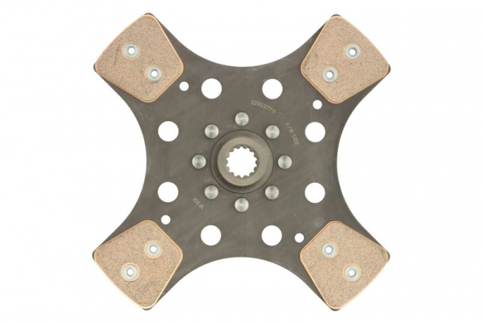 Disc ambreiaj ceramica (280mm; 4) potrivit DEUTZ FAHR 5000, AGROCLIMBER, AGROLUX, AGROPLUS; HUERLIMANN H, XA, XE, XF; LAMBORGHINI 600, 700, CRONO, CV, GRIMPER, PLUS, R, RF 1000.3-1000.4WT