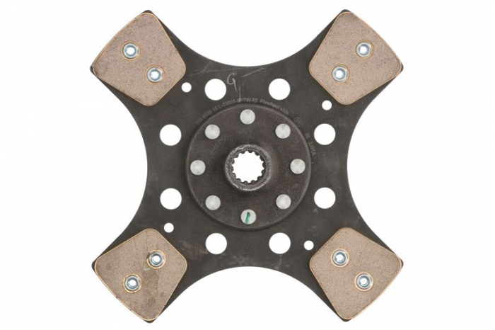 Disc ambreiaj ceramica (280mm; 4) potrivit DEUTZ FAHR AGROPLUS; HUERLIMANN JOKER, XE; LAMBORGHINI CRONO, REKORD; SAME ARGON 3, SAME, TIGER 1000.3-1000.3WTI3